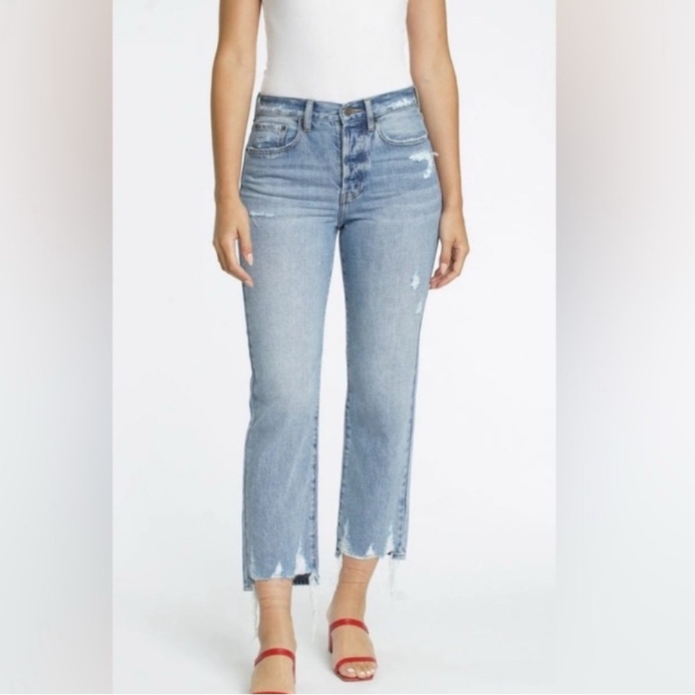 Pistola Light Blue Straight Leg Jeans